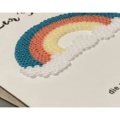 Karte Geburt Taufe Storch Kinderwagen Baby Glückwunsch Klappkarte