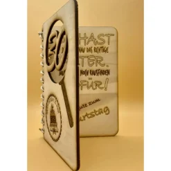 Karte zum Geburtstag