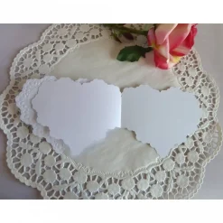 Karte zum Valentinstag/Valentinstagskarte in Herzform