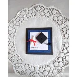 Karte zur Promotion / Master / Bachelor / Abitur / zum Abschluss / zur bestandenen Prüfung