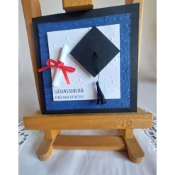 Karte zur Promotion / Master / Bachelor / Abitur / zum Abschluss / zur bestandenen Prüfung