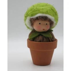 Kastanie im Töpfchen -  Blumenkind - Jahreszeitentisch - Waldorf Art - Herbst - Art.Nr. HE2