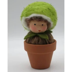 Kastanie im Töpfchen -  Blumenkind - Jahreszeitentisch - Waldorf Art - Herbst - Art.Nr. HE2