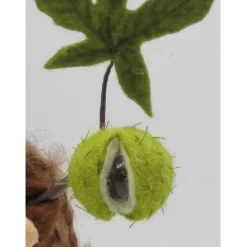 Kastanienmädchen - Blumenkind - Jahreszeitentisch - Waldorf Art- Art.Nr. HE36