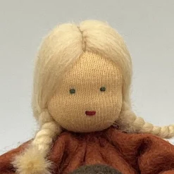 Kastanienmädchen - Jahreszeitentisch - Blumenkind - Herbst