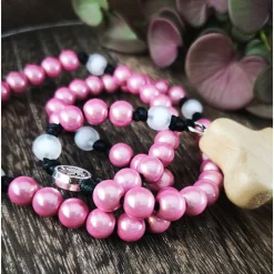 katholischer Rosenkranz, bunt, Farb- und Kreuzauswahl