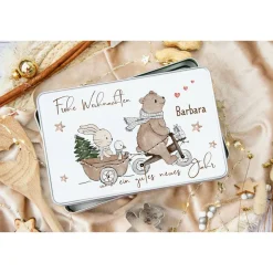 Keksdose personalisiert, Plätzchendose Weihnachten, Personalisierte Keksdose, Geschenk Kinder, Vorratsdose