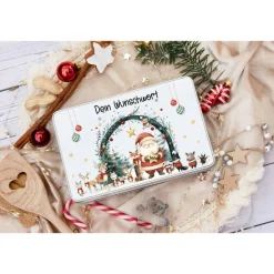Keksdose personalisiert, Plätzchendose Weihnachten, Personalisierte Keksdose, Geschenk Kinder, Vorratsdose