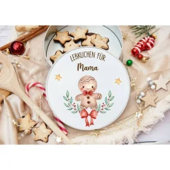 Keksdose personalisiert, Plätzchendose Weihnachten, Personalisierte Keksdose, Geschenk Kinder, Vorratsdose