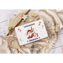 Keksdose personalisiert, Plätzchendose Weihnachten, Personalisierte Keksdose, Geschenk Kinder, Vorratsdose