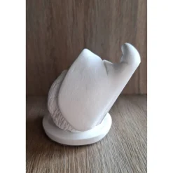 Keramik Räucherwichtel Zwerg – Handgegossene Deko für Räucherkegel & Weihnachten