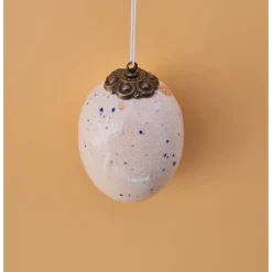 Keramikei zum Aufhängen als stilvolles Geschenk, handgemacht