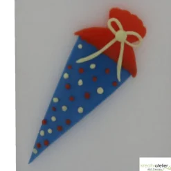 Kerze Einschulung mit Schultüte, Einschulungskerze, Kerze erster Schultag, Geschenk Schulanfang personalisierbar