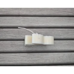 Kerze Osterhase / Hase / Osterkerze /Ostern aus Sojawachs in weiß