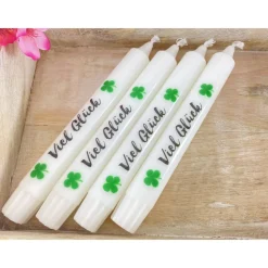 Kerzen beschriftet beste Mama-viel Glück-ME TIME