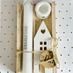 Kerzen Geschenkset für Freunde. Geburtstag. Dankeschön. Muttertag. Mitbringsel. Wichtelgeschenk. Silvester.