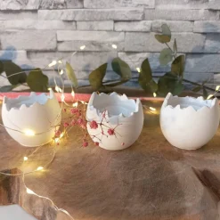 Kerzenhalter Ostern Eierschale – Deko Eierbecher & Eierhalter für festliche Frühlingsdeko