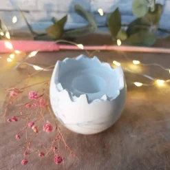 Kerzenhalter Ostern Eierschale – Deko Eierbecher & Eierhalter für festliche Frühlingsdeko