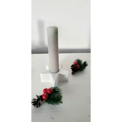 Kerzenhalter Set / Kerzenständer / Raysin Deko / Geschenk zu Weihnachten / Skandi Deko / Weihnachtsdeko schwarz weiß Ker