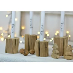 Kerzenständer Krumme Dinger Eiche Unikate