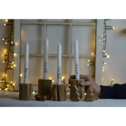 Kerzenständer Krumme Dinger Eiche Unikate