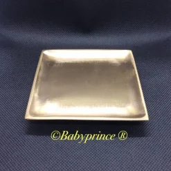 Kerzenteller  gold-matt- Kerzen bis 7 cm