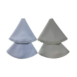 Kerzentuch, Kerzenrock für Kommunionkerze, Taufkerze