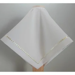 Kerzentuch, Kerzenrock für Kommunionkerze, Taufkerze