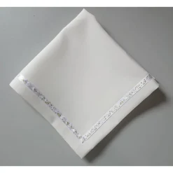 Kerzentuch, Kerzenrock für Kommunionkerze, Taufkerze