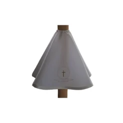 Kerzentuch, Kerzenrock für Kommunionkerze, Taufkerze