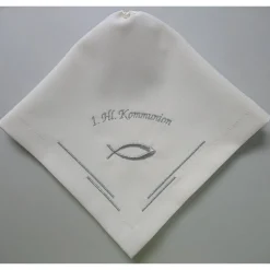 Kerzentuch, Kerzenrock für Kommunionkerze, Taufkerze, personalisiert