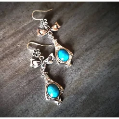 Kette, Halskette, Ohrringe, Trachten-, Dirndlschmuck