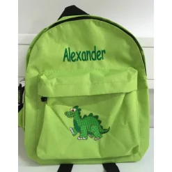 Kinder Rucksack + Motiv Dinosaurier ( Nr. 11 ) + Name
