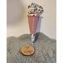 Kindergarten / Geschwistertüte Regenbogen BoHo 35cm