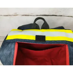 Kindergarten Rucksack Feuerwehr mit Stickerei innen – Individuell, Softshell, 2 Größen, Kita