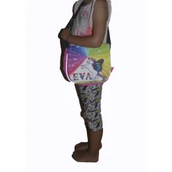 Kindergarten Rucksack oder Tasche Motiv Polizei mit Name / personalisierbar / Blau / Rosa