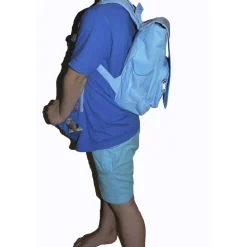 Kindergarten Rucksack oder Tasche Motiv Pferd mit Name / personalisierbar / Blau / Rosa