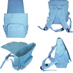 Kindergarten Rucksack oder Tasche Motiv Tiger mit Name / personalisierbar / Blau / Rosa