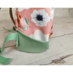 Kindergarten Rucksack Rosenrehe mint– Individuell, Softshell, 2 Größen, Kita