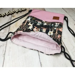 Kindergarten Turnbeutel forest friends– Softshell, 3 Größen, personalisierbar