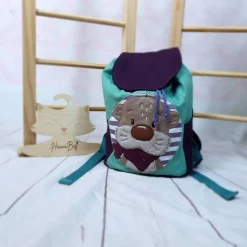 Kindergartenrucksack für Kinder im Alter von 2-6Jahren, Farbe frei wählbar, Wunschmotiv, Name inkl, Brustgurt optional