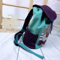 Kindergartenrucksack für Kinder im Alter von 2-6Jahren, Farbe frei wählbar, Wunschmotiv, Name inkl, Brustgurt optional