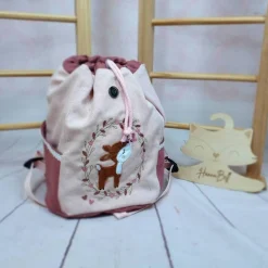 Kindergartenrucksack für Kinder im Alter von 2-6Jahren, Farbe frei wählbar, Wunschmotiv, Name inkl, Brustgurt optional