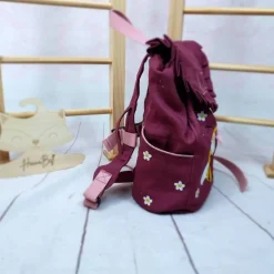 Kindergartenrucksack für Kinder von 2-6Jahren,aufwendig bestickt,Farbe frei wählbar,Name inkl, Brustgurt optional