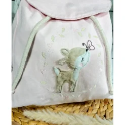 Kindergartenrucksack Mädchen Reh Kindergarten personalisierbar individuelles Geschenk