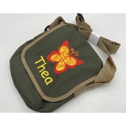 KINDERGARTENTASCHE + Schmetterling (#Nr.16) + NAMEN, auch fürdie Krippe