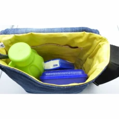 Kindergartentasche Koala & Friends, Bär, Eule, Vögelchen, KiGa-Tasche, Jeans-Upcycling, Unikat hessmade