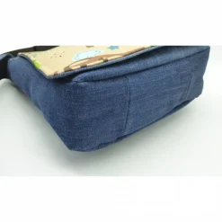 Kindergartentasche Koala & Friends, Bär, Eule, Vögelchen, KiGa-Tasche, Jeans-Upcycling, Unikat hessmade