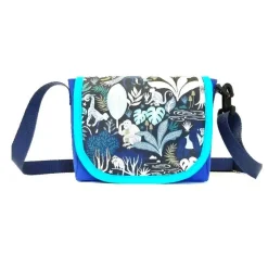 Kindergartentasche mit Dschungel Motiv, Umhängetasche, Kindertasche