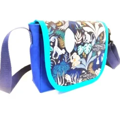 Kindergartentasche mit Dschungel Motiv, Umhängetasche, Kindertasche